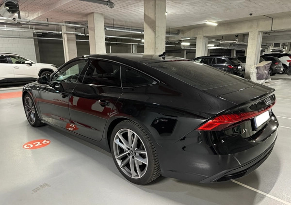 Audi A7 cena 310009 przebieg: 21500, rok produkcji 2022 z Katowice małe 29